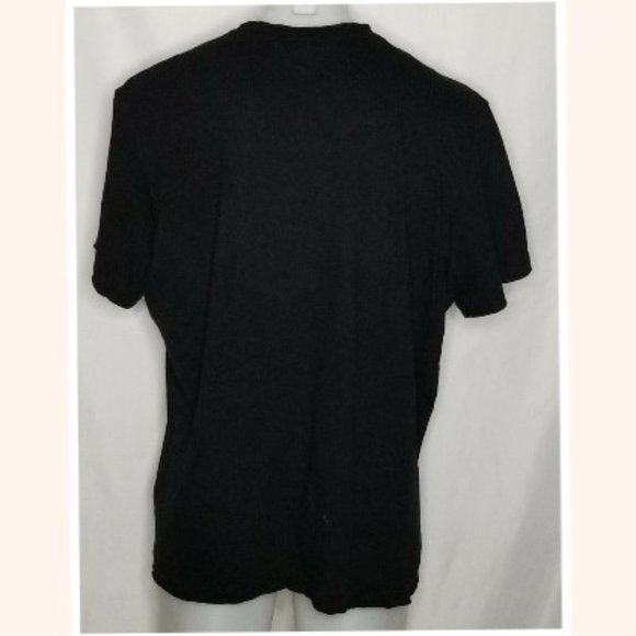 I-N-C Mens Black Layered Graphic T-Shirt Size 2XL - Picture 6 of 7